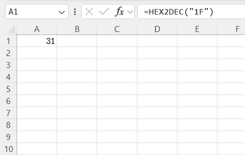 Hexadecimal Calculator
