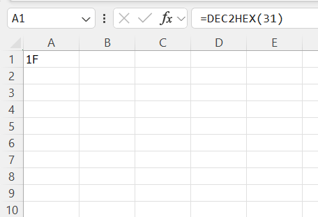 Hexadecimal Calculator