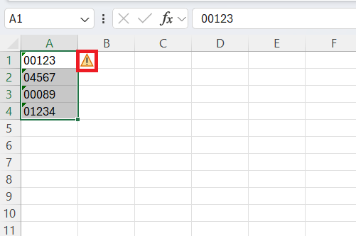 Remove Leading Zeros in Excel