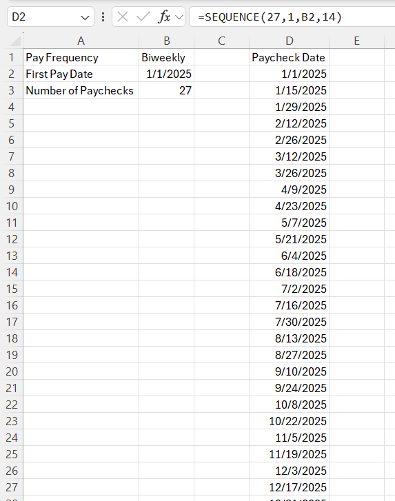 How Many Paychecks in a Year
