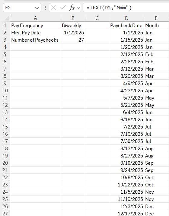 How Many Paychecks in a Year