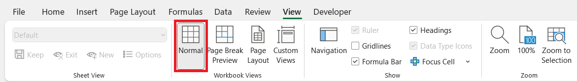 How to Unfreeze Panes in Excel