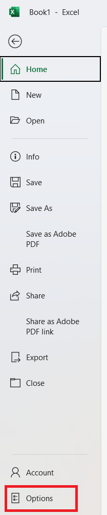 US Date Format in Excel