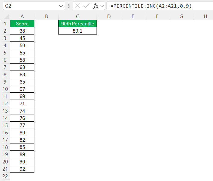 How to Find Percentile