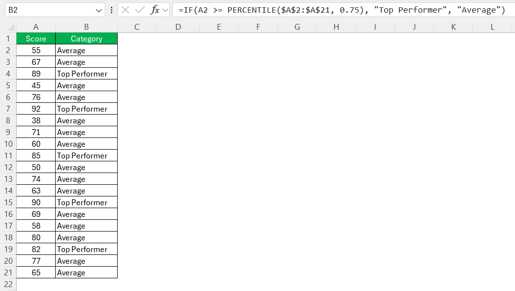How to Find Percentile
