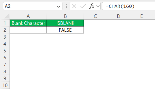 Blank Character Copy Paste