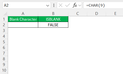Blank Character Copy Paste
