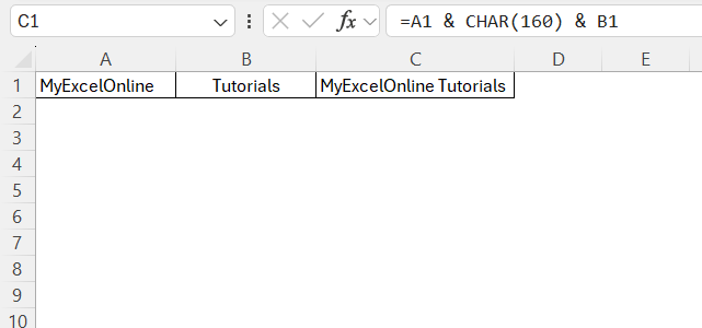 Blank Character Copy Paste