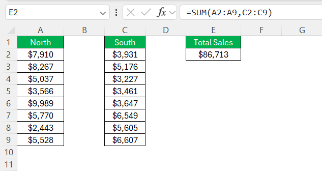 How to Total a Column in Excel