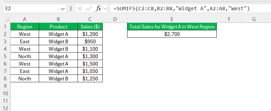 How to Total a Column in Excel