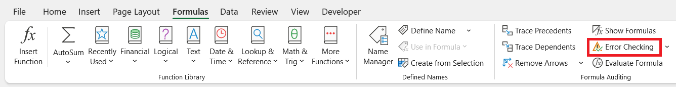 Minus in Excel
