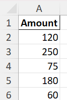 Total a Column