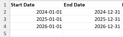 days in a year without weekends