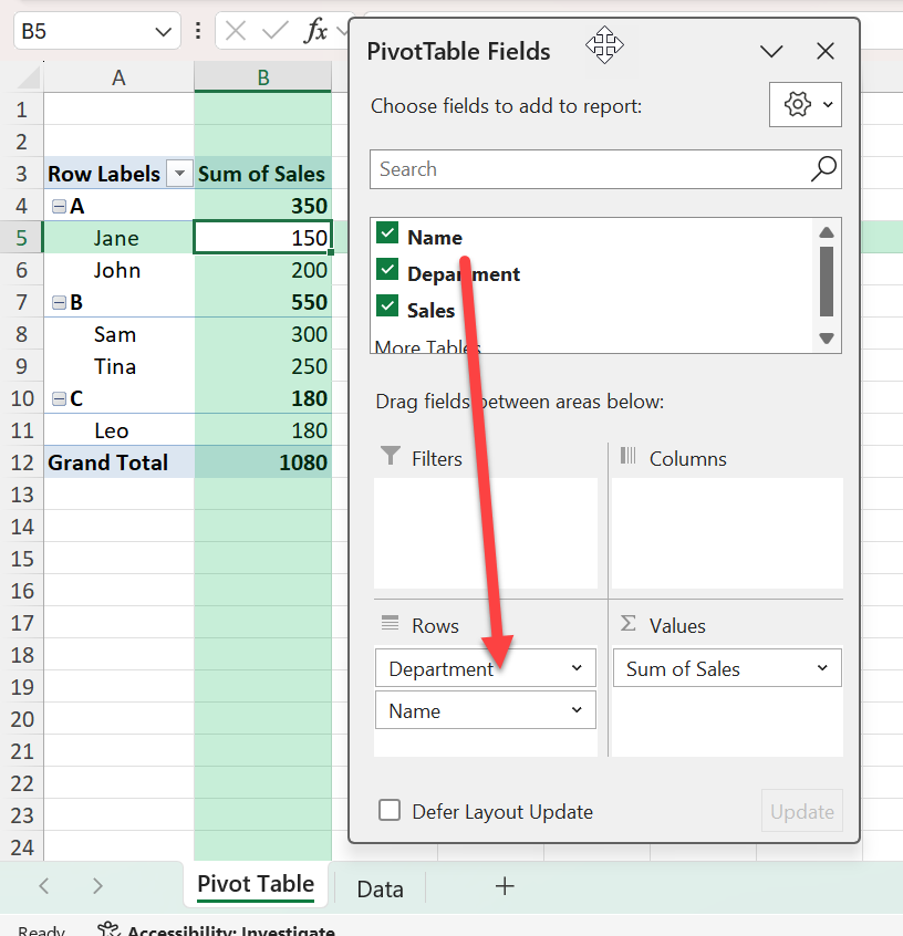 disaggregate data 