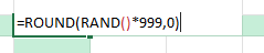1 to 999 Number Generator 