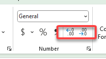 as a percentage