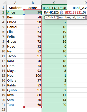 class rank calculator