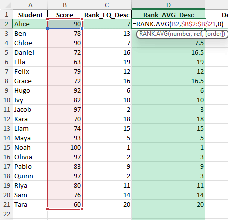 class rank calculator