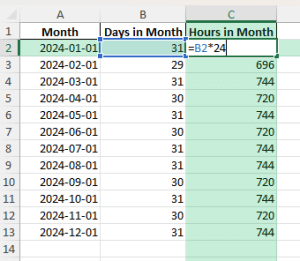The Ultimate Guide to Calculating Hours in a Month in Excel | MyExcelOnline