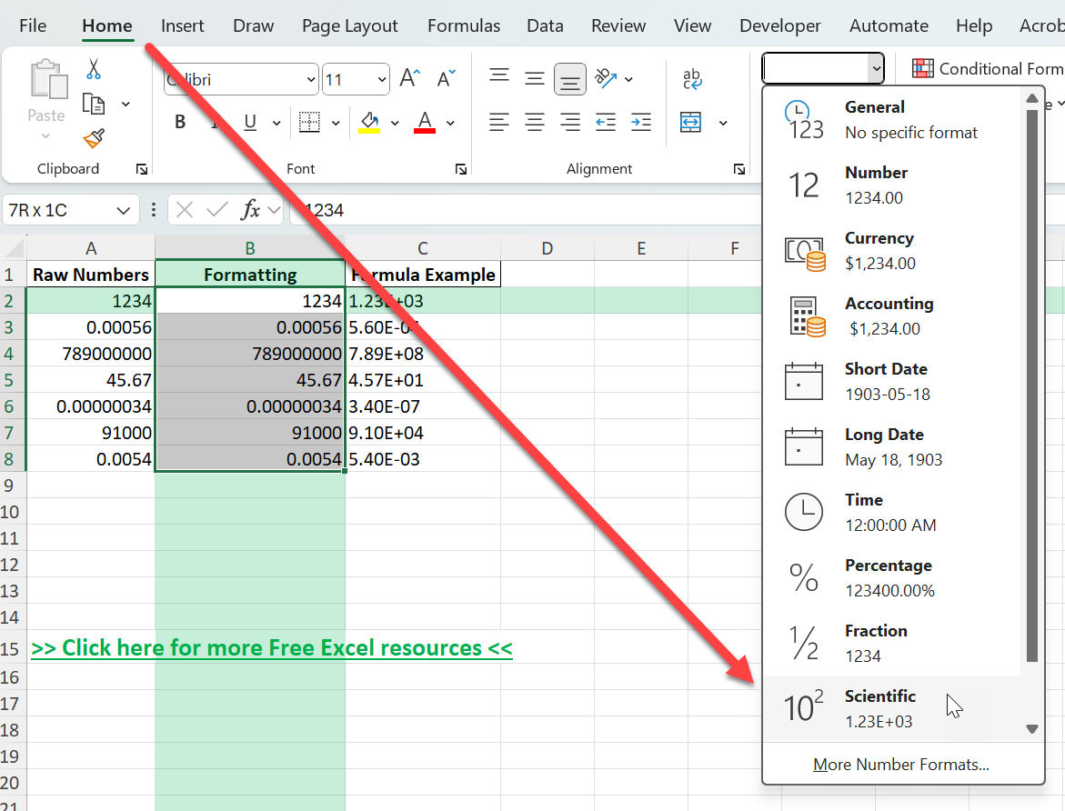 how to find scientific notation