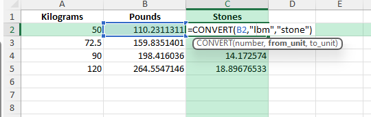 kg to lbs to stone 