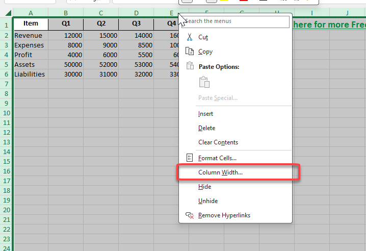 How to Make Cells the Same Size in Excel - Step by Step Guide | MyExcelOnline
