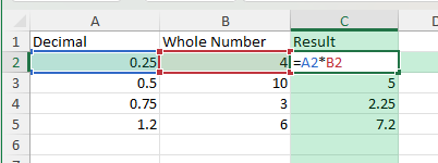 multiply decimals