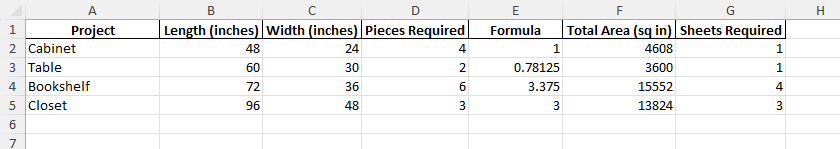 plywood calculator