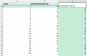 How to Generate Random Numbers 1-20 in Excel - Step by Step Guide ...