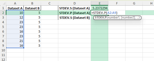 can standard deviation be negative