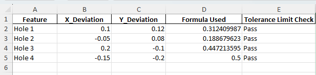True Position Calculator