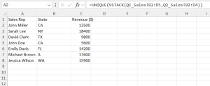 Simple Examples to Master VSTACK in Excel | MyExcelOnline