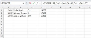 Simple Examples to Master VSTACK in Excel | MyExcelOnline
