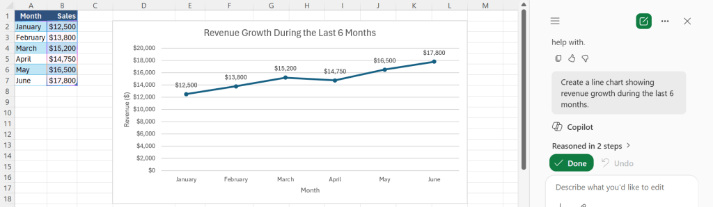 Capilot Chart How to Create Charts with Copilot in Excel | MyExcelOnline
