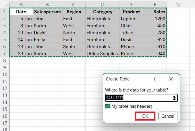 How to Use Copilot to Create Pivot Tables
