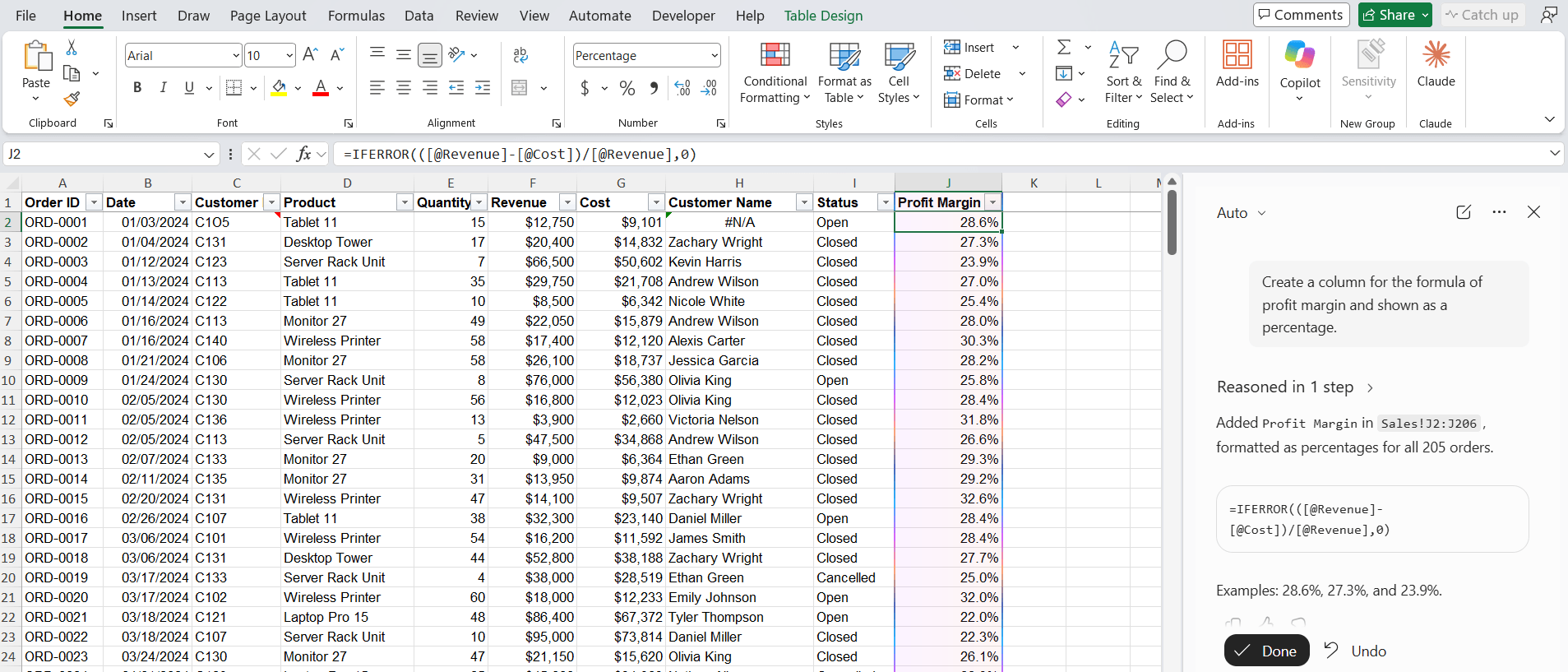 20 Copilot in Excel Examples