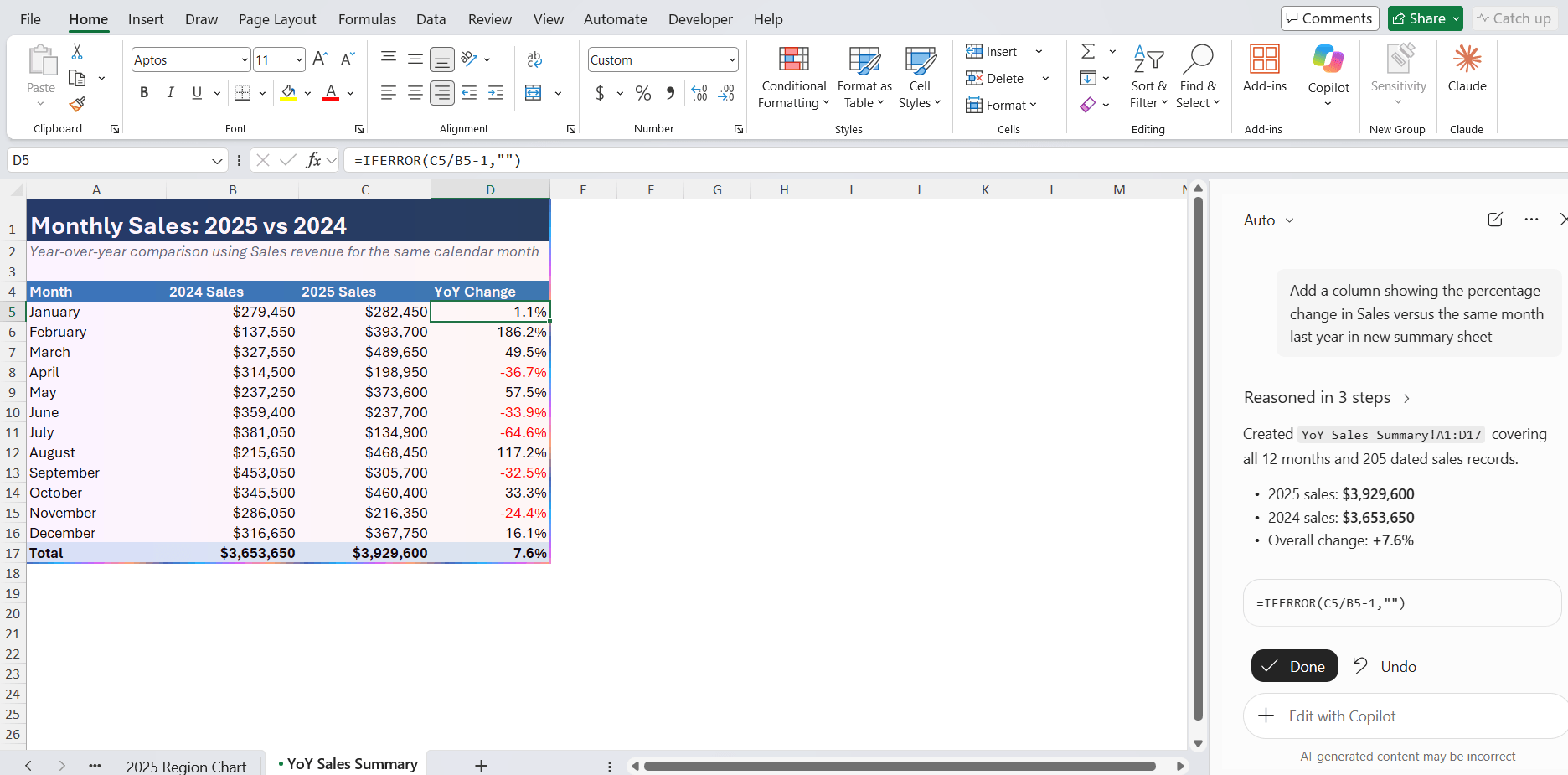 20 Copilot in Excel Examples