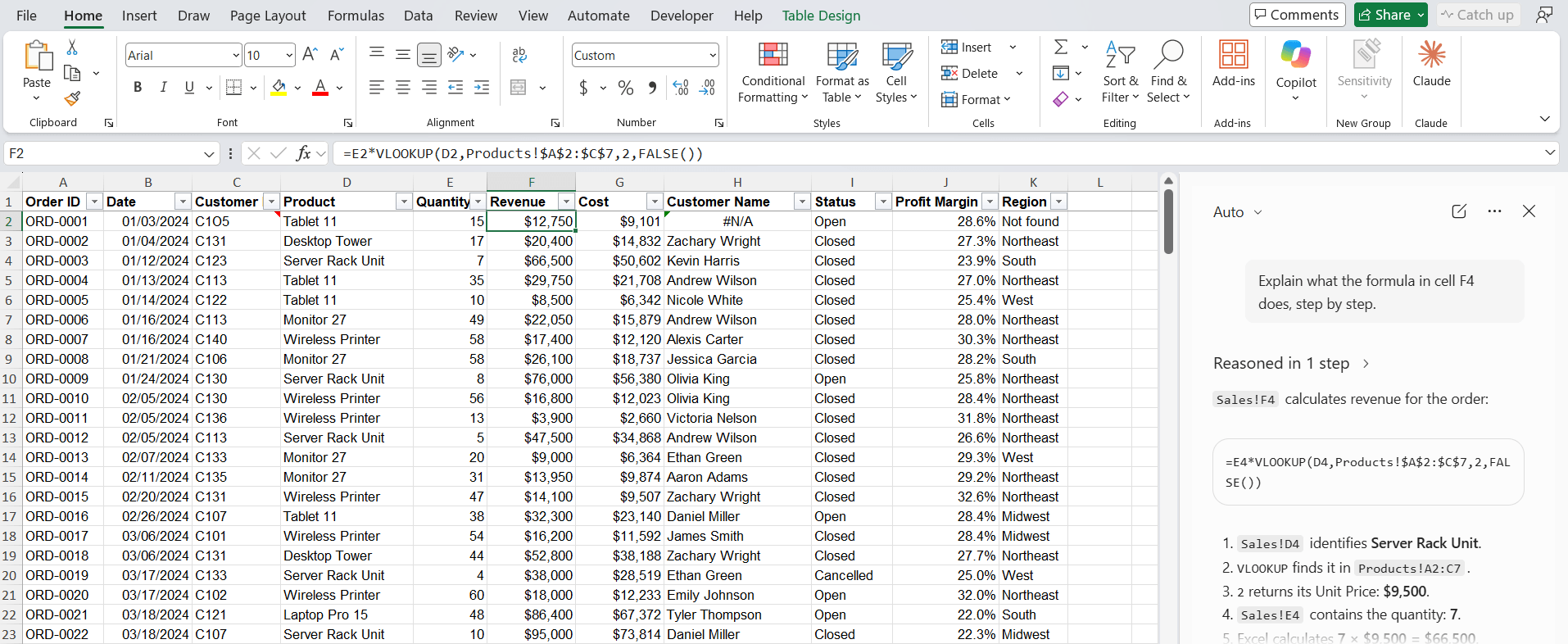 20 Copilot in Excel Examples