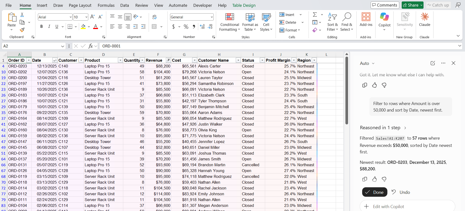 20 Copilot in Excel Examples