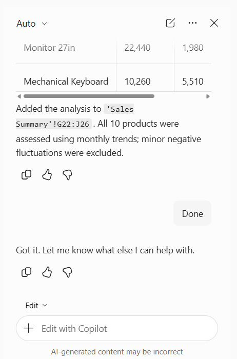 Automate Excel Tasks with Copilot