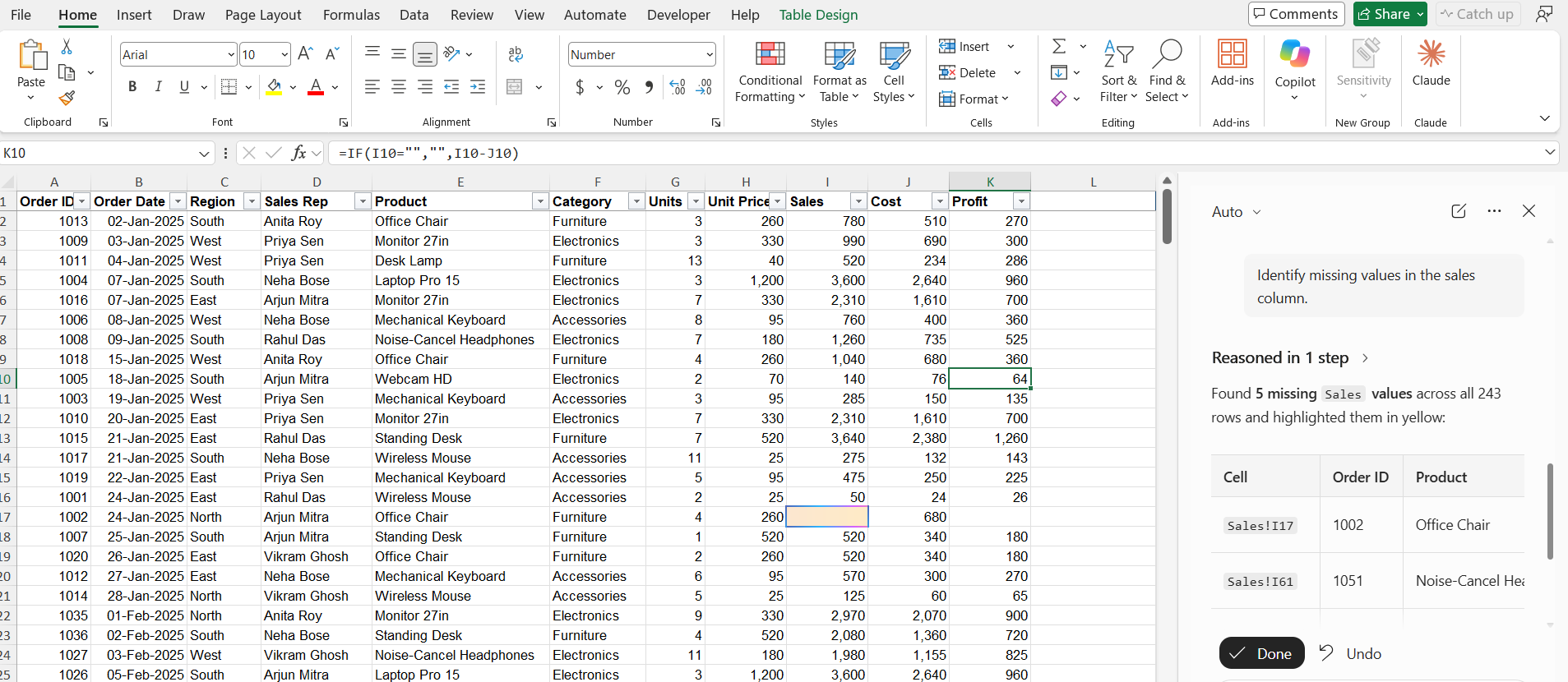 Automate Excel Tasks with Copilot