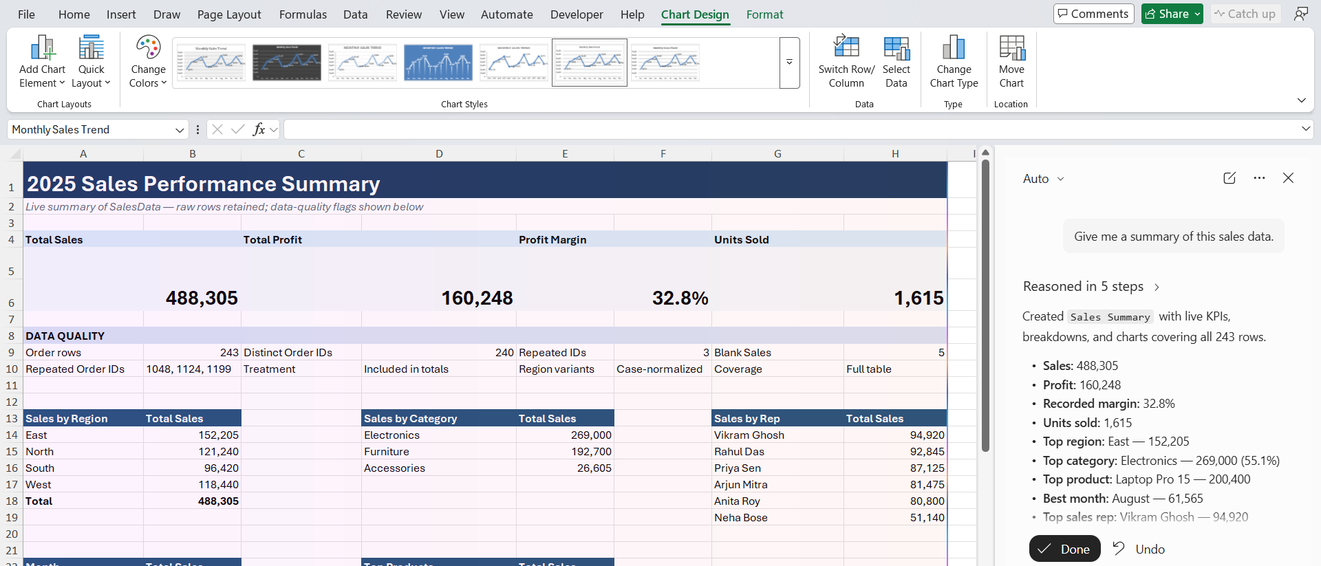 Automate Excel Tasks with Copilot