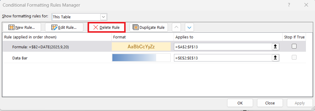 Conditional Formatting with Copilot
