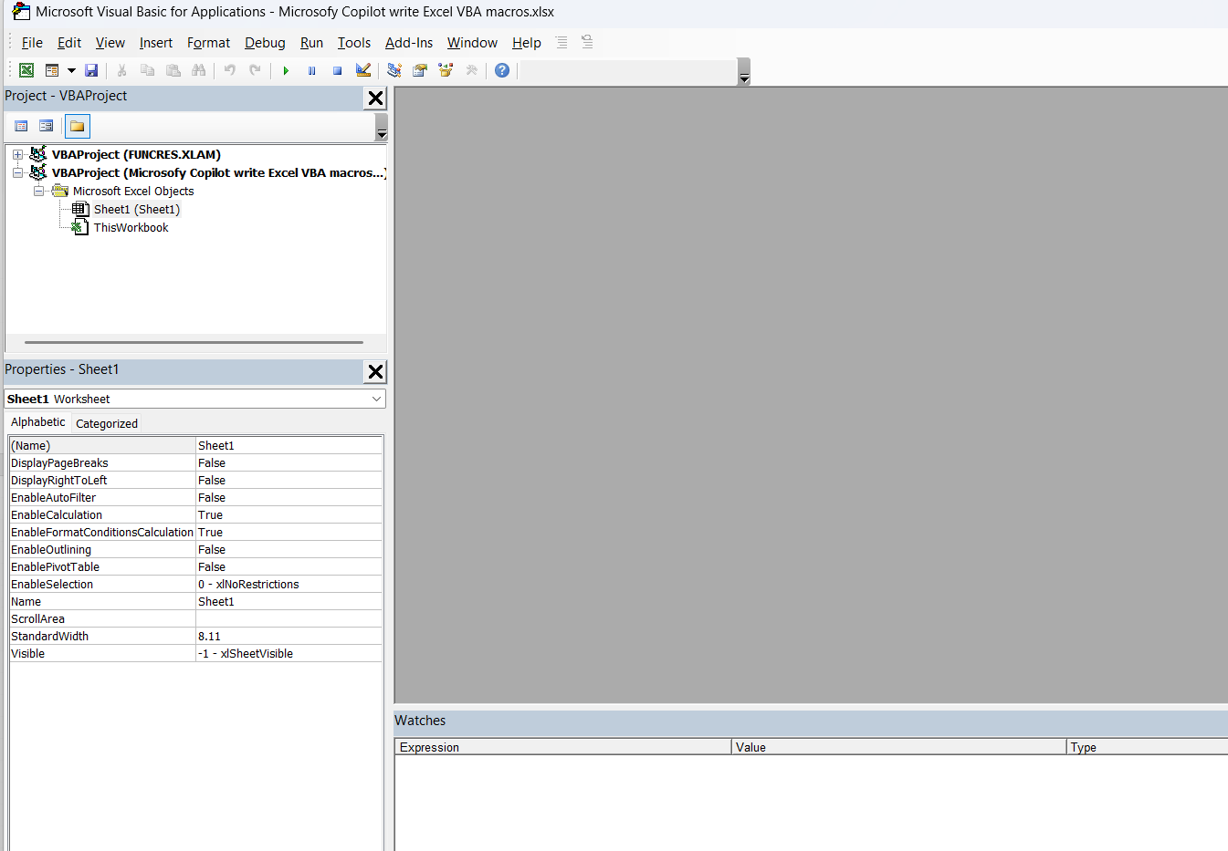Copilot Write Excel VBA Macros