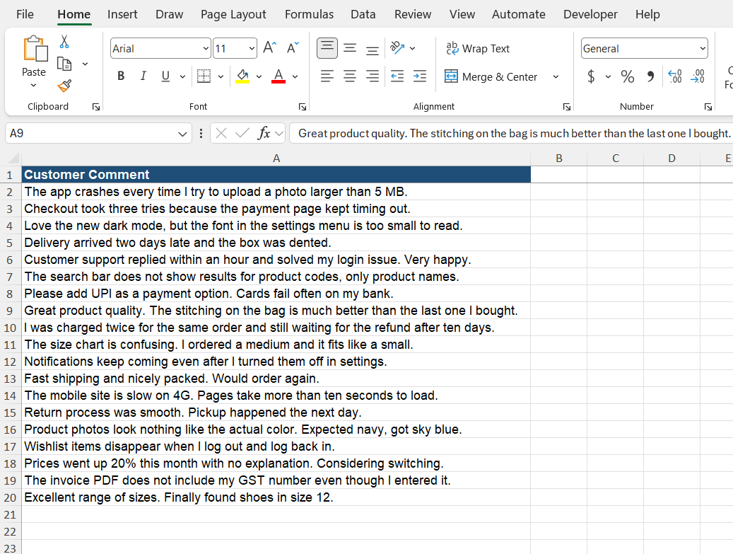 Excel COPILOT Function Excel COPILOT Function
