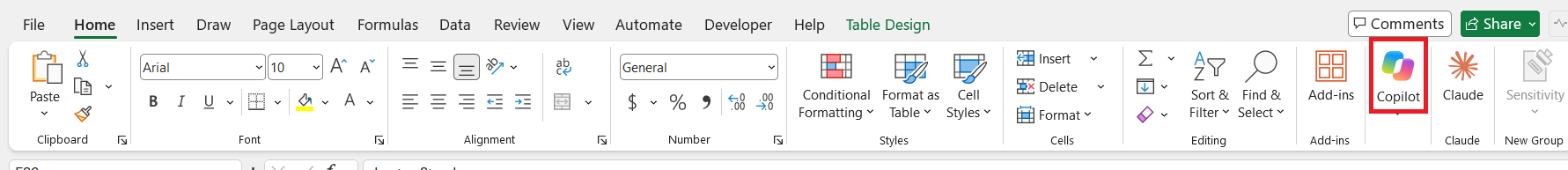 How to Summarize Excel Data with Copilot