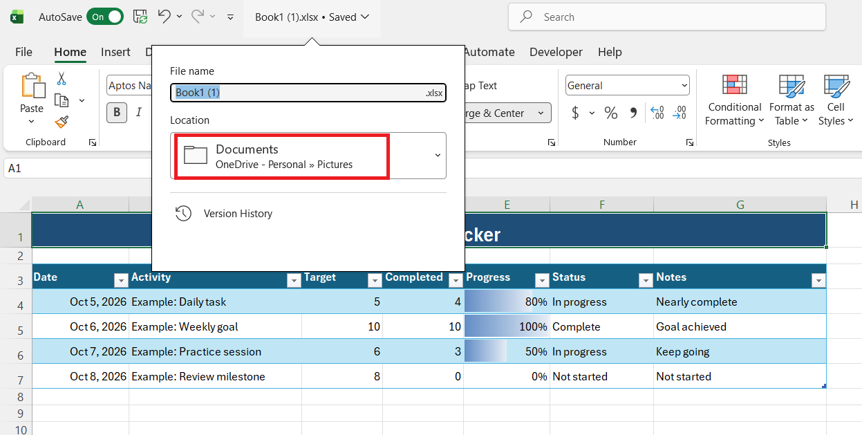 Copilot Requires OneDrive or AutoSave