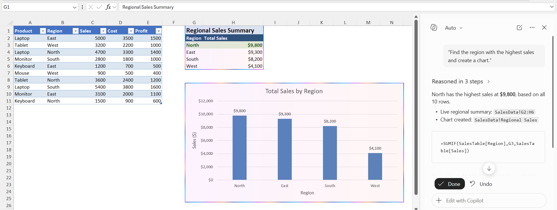 Copilot in Excel vs. Gemini in Google Sheets