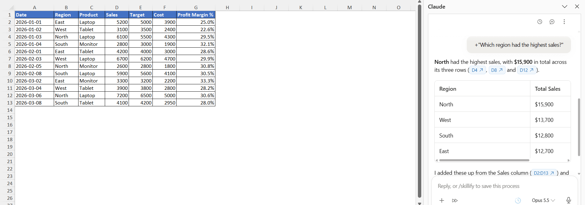 Microsoft Copilot vs Claude for Excel